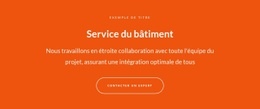 Texte Et Bouton Avec Grand Texte - Modèle HTML5 Réactif