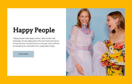 Free HTML For Happy People