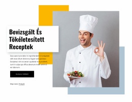 Tökéletes Receptek – WordPress Sablon