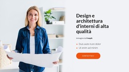 Design D'Interni Di Alto Livello - Modelli Di Temi HTML5 Gratuiti