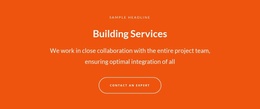 Text And Button With Large Text - Simple Joomla Template