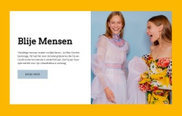 Premium Website-Ontwerp Voor Blije Mensen