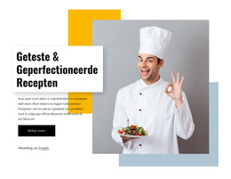 Perfecte Recepten - Beste Websitesjabloonontwerp