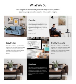 Interior Design Studio Planning And Design - Page Theme