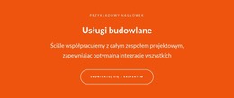 Tekst I Przycisk Z Dużym Tekstem - Prosty Szablon Joomla