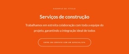 Texto E Botão Com Texto Grande - Modelo HTML5, Responsivo, Gratuito