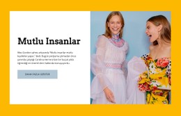 Mutlu Insanlar Için HTML5 Duyarlı