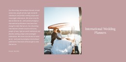 We Plan Luxurious Weddings Free CSS Website Template