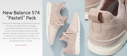 Turnschuhe HTML-Vorlage