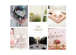 Galerry Wedding Planners - Simple Website Template