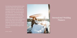 We Plan Luxurious Weddings - Functionality Static Site Generator