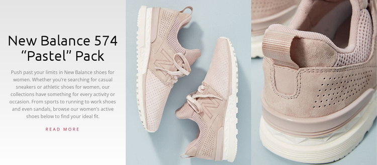 Athletic Shoes eCommerce Template