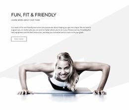 Fun Fit And Friendly