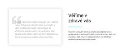 Zdarma CSS Pro O Naší Klinice