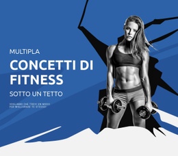 Più Concetti Di Fitness - Costruttore Di Siti