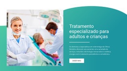 Tratamento Especializado Para Adultos E Crianças - Construtor De Sites