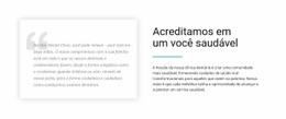 CSS Grátis Para Sobre Nossa Clínica