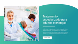 Tratamento Especializado Para Adultos E Crianças - Modelo Joomla Para Download Gratuito