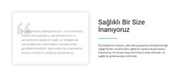 Kliniğimiz Hakkında - HTML Web Page Builder