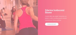 Zdarma Hodnocení Fitness – Přizpůsobitelný Profesionální Design