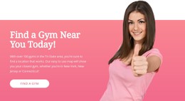 About Sport Gym Free CSS Template