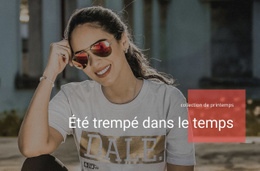 Été Trempé Dans Le Temps - HTML Builder Online