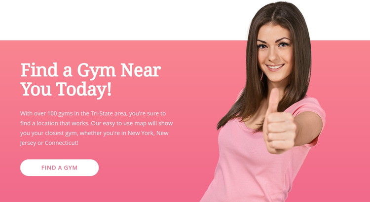About Sport Gym Homepage Design
