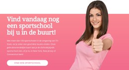 Over Sport Gym Gratis CSS-Sjabloon