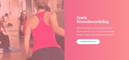 Gratis Fitnessbeoordeling - Sjabloon Voor Bestemmingspagina'S