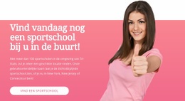 Over Sport Gym - Aangepast Websiteontwerp