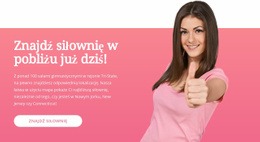 O Sport Gym - Niestandardowy Projekt Strony Internetowej