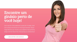 Sobre Sport Gym - Modelo Joomla Moderno