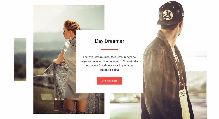 Day Dreamer Landing Page