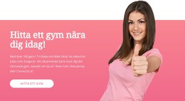 Om Sportgym - HTML-Webbplatslayout