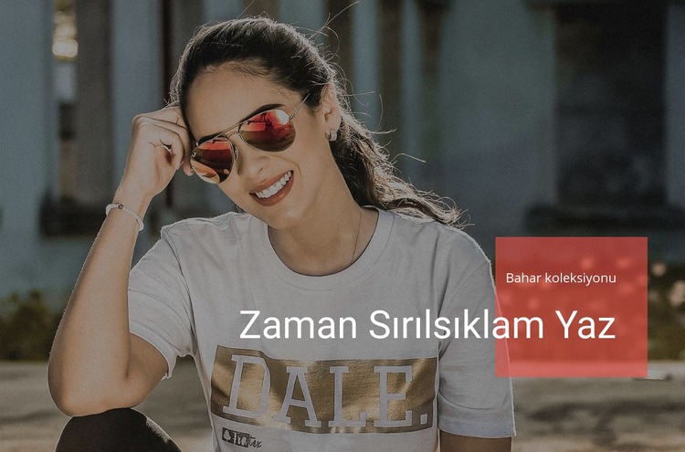 Zaman Sırılsıklam Yaz Açılış sayfası