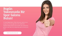 Sport Gym Hakkında Ücretsiz CSS Şablonu