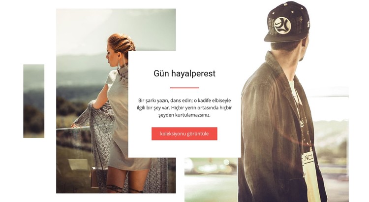 Gün hayalperest CSS Şablonu