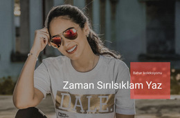 Zaman Sırılsıklam Yaz - Joomla Web Sitesi Şablonu