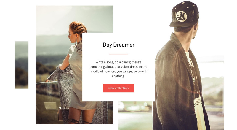 Day Dreamer Web Page Design