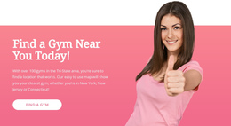 Website Designer For About Sport Gym