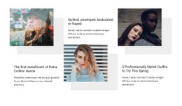 Fashion Stylist Courses CSS Website Template