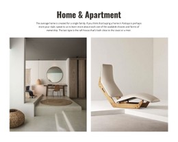 Home And Apartment Free Template