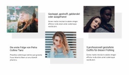 Modestylistenkurse - Bester Website-Builder