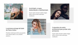 Cursos De Estilista De Moda - Plantilla HTML5 Gratuita