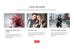 Fusion De Variété - Créateur De Sites Web Créatifs Et Polyvalents