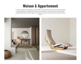 Design Maison Et Appartement - HTML Creator