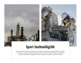 Ipari Technológiák - Gyönyörű Weboldal Dizájn