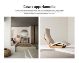 Design Casa E Appartamento - Modello Di Sito Web Personale