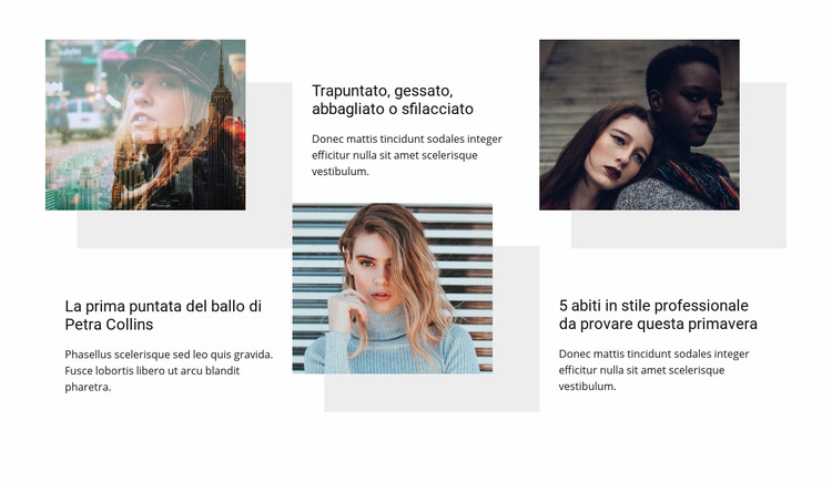 Corsi di stilista di moda Modello Joomla