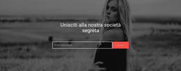 Unisciti Alla Nostra Società Segreta - Tema WordPress Multiuso